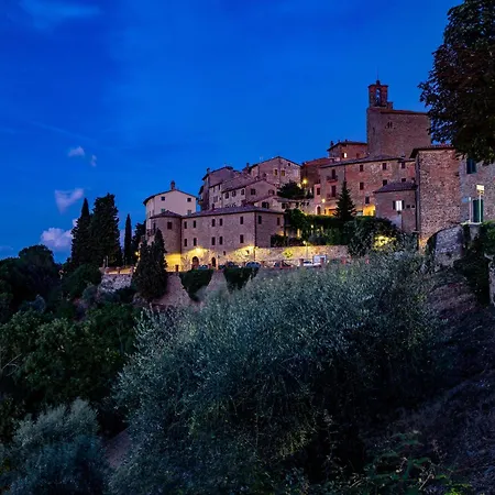 Borgo With Shared Pool And Garden Panicale